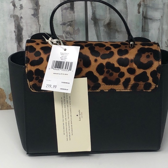 ‼️SALE‼️NWT Kate spade Kerri leopard crossbody - Picture 2 of 8